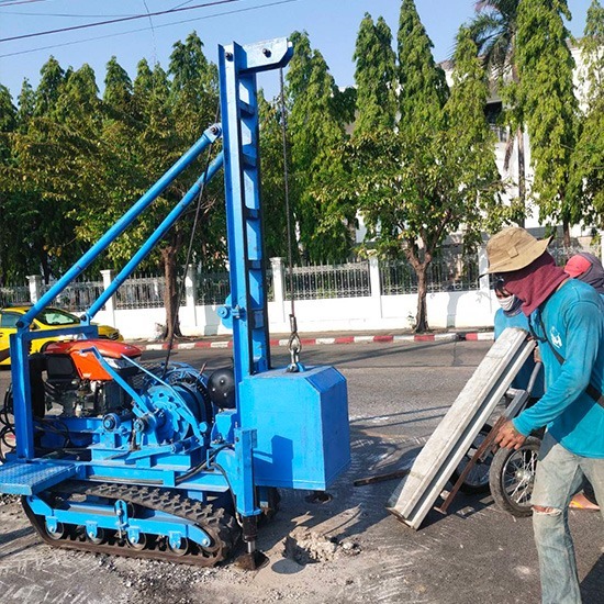 รับตอกเสาเข็ม ปทุมธานี ช่างจ่า ไมโครไพล์ - ผู้รับเหมาทำเข็มเจาะ นนทบุรี